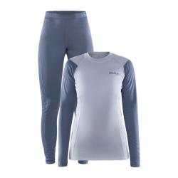Craft CORE Warm Baselayer W 1909708 dámský set - modrá (362909) Craft CORE Warm Baselayer W 1909708 dámský set - modrá (362909)