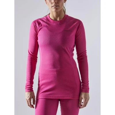 Craft CORE Warm Baselayer W 1909708 dámský set POUZE M - černá (VÝPRODEJ)