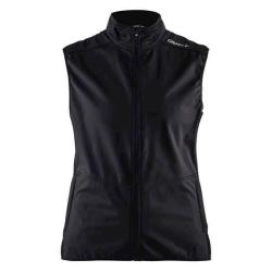 Craft CORE Warm W 1905375 dámská vesta - černá (999000) POUZE XL (VÝPRODEJ)