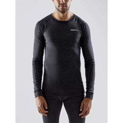 Craft CORE Wool Merino LS 1911546 pánské triko - černá (998000)