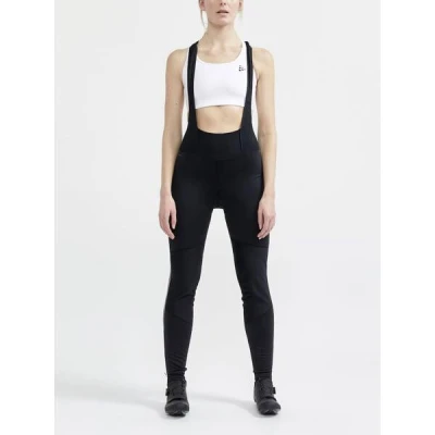 CRAFT CORE SubZ Bib Tights (C3) W dámské cyklokalhoty - černá (999000)