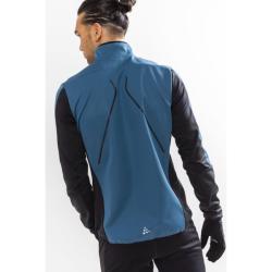 CRAFT Discovery Softshell 1907945 pánská bunda - tmavě zelená (677999)