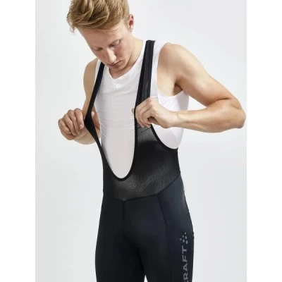 Craft Endur Bib C4 1910529 pánské cyklokalhoty - černá (999000(9990)) POUZE XXL (VÝPRODEJ)