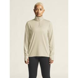 Craft Flow HZ LS W 1916681 dámské triko - béžová (214200(214M))