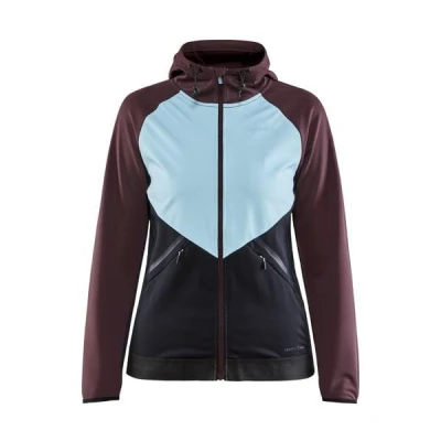 Craft Glide Hood W 1909567 dámská softshell bunda POUZE M - tmavě modrá s růžovou (VÝPRODEJ) Craft Glide Hood W 1909567 dámská softshell bunda POUZE M - tmavě modrá s růžovou (VÝPRODEJ)