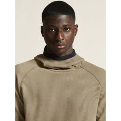 Craft Grid Hood 1916667 pánská mikina - béžová (240000(2400))