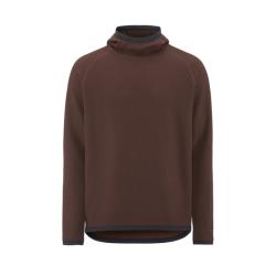 Craft Grid Hood 1916667 pánska mikina - hnedá (286000)