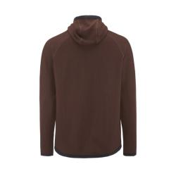 Craft Grid Hood 1916667 pánska mikina - hnedá (286000)