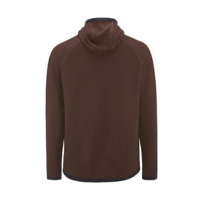Craft Grid Hood 1916667 pánská mikina - hnědá (286000)