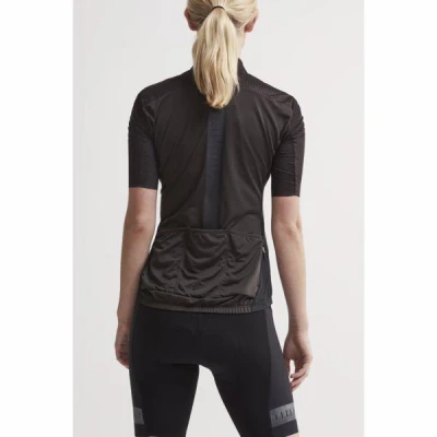 Craft Hale Glow W 1907125 dámsky cyklistický dres POUZE L - čierna (VÝPREDAJ)