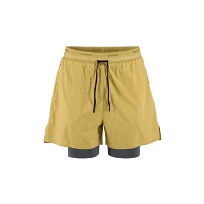 Craft Hypervent 2-in-1 C17282 pánské šortky - zelená (6540) Craft Hypervent 2-in-1 C17282 pánské šortky - zelená (6540)