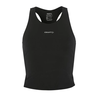 Craft Hypervent Cropped Pocket C17301 dámské tílko - černá (9990)