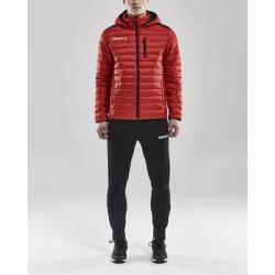 Craft Isolate M 1905983 pánská bunda - červená (1430) POUZE M (VÝPRODEJ)
