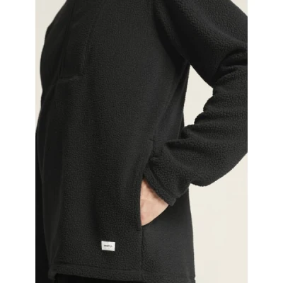 Craft Join Pile Fleece HZ 1916723 pánská mikina - černá (999000)
