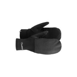 Craft Lumen Fleece Hybrid 2 1916707 rukavice - černá (999000(9990))