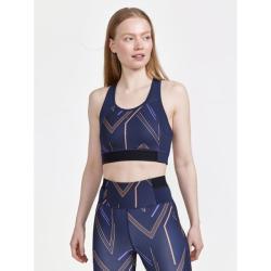 Craft PRO Charge Blocked 1911912 dámský top - tmavě modrá se vzorem (396791)