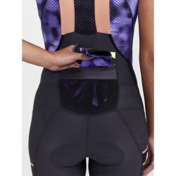 Craft PRO Gravel Bib W 1913187 dámské cyklokalhoty - šedá (992791)