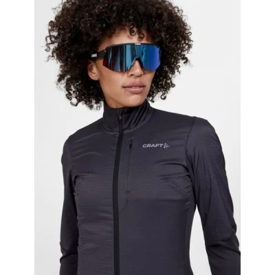 Craft PRO Gravel LS Wind W 1913190 dámský cyklodres - šedá (992000)