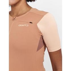 Craft PRO Gravel W 1913188 dámský cyklodres POUZE M - hnědá (VÝPRODEJ)