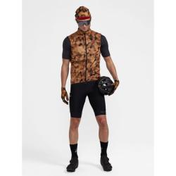 Craft PRO Gravel Wind 1913185 pánská cyklovesta - oranžová (574999)