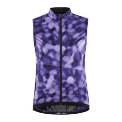 Craft PRO Gravel Wind W 1913186 dámska cyklistická vesta - fialová (723999)