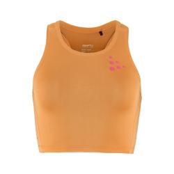 Craft PRO Hypervent Cropped 2 W 1914597 dámský top - oranžová (533000)