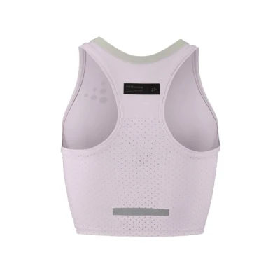 Craft PRO Hypervent Cropped 2 W 1914597 dámský top - růžová (746000)