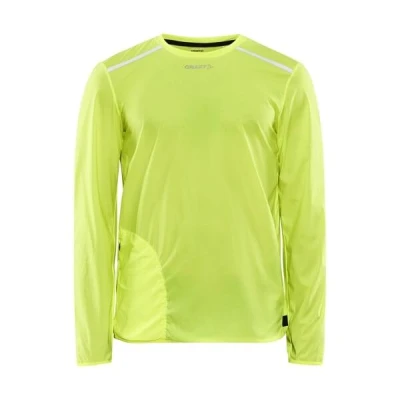 Craft PRO Hypervent LS Wind Top 1913639 pánské triko - žlutá (851000)