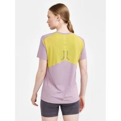 Craft PRO Hypervent SS W 1910433 dámské triko - fialová se žlutou (436542)