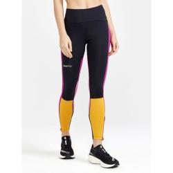 Craft PRO Hypervent W 1910436 dámské kalhoty - černá s růžovou (999486)