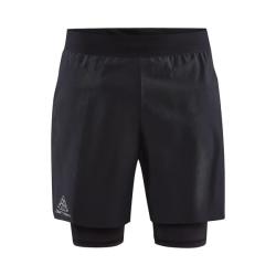 Craft PRO Trail 2in1 1912447 pánské šortky - černá (999000)
