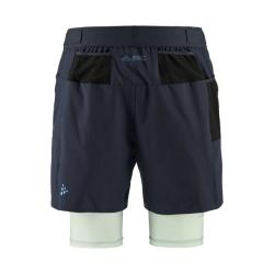 CRAFT PRO Trail 2in1 1912447 pánské šortky - modrá (396602)