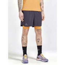 Craft PRO Trail 2in1 1912447 pánské šortky - šedá (992574)