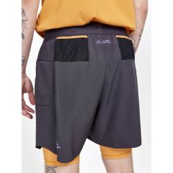Craft PRO Trail 2in1 1912447 pánské šortky - šedá (992574)