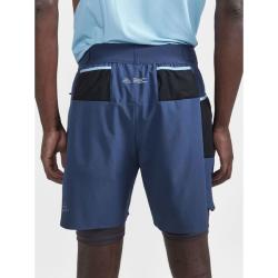 Craft PRO Trail 2in1 1912447 pánské šortky - modrá (396602)