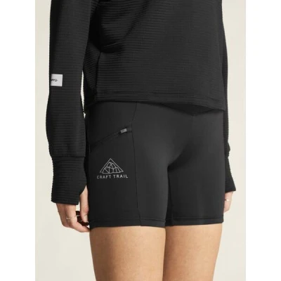 Craft PRO Trail Short Tights 2 W 1915400 dámské šortky- černá (999000)