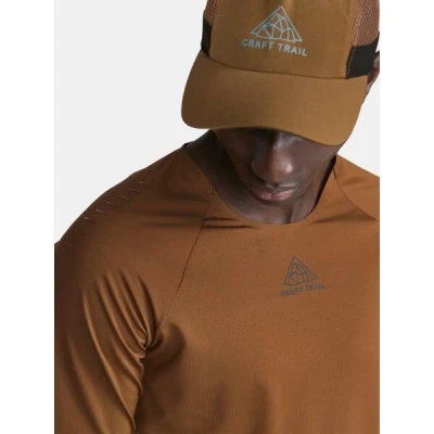 CRAFT PRO Trail SS 1913152 pánské triko - hnědá (685000)