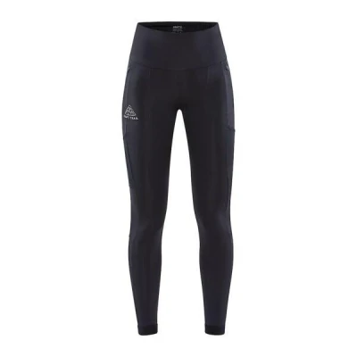Craft PRO Trail Tights W 1912449 dámské běžecké kalhoty POUZE L - černá (VÝPRODEJ)