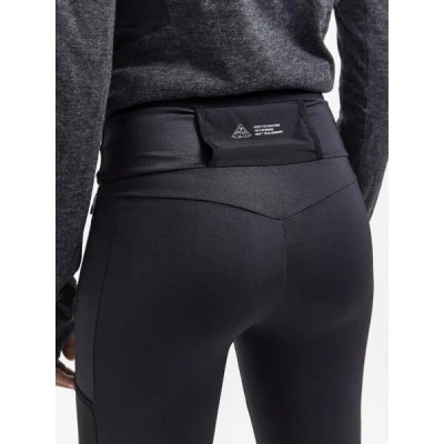 Craft PRO Trail Tights W 1912449 dámské běžecké kalhoty POUZE L - černá (VÝPRODEJ)