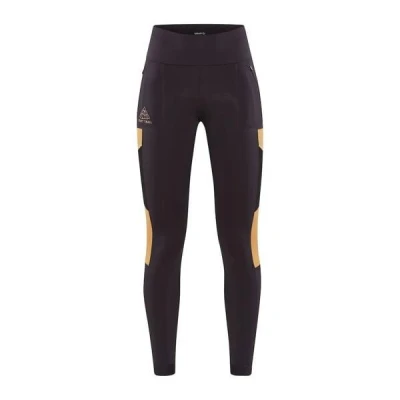 Craft PRO Trail Tights W 1912449 dámské běžecké kalhoty POUZE L - černá (VÝPRODEJ)