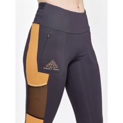 Craft PRO Trail Tights W 1912449 dámské kalhoty - tmavě šedá (992574)
