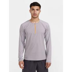 Craft PRO Trail Wind LS 1913155 pánské triko - šedá (954000)