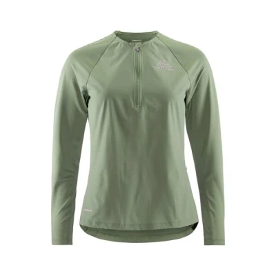 Craft PRO Trail Wind LS W 1913144 dámské triko - zelená (626000)