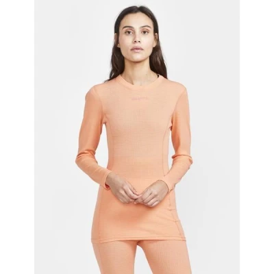 Craft PRO Wool Extreme X LS W 1911154 dámske tričko - oranžová (716000)