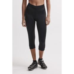 Craft Rise Knickers W 1906077 dámské cyklokalhoty POUZE XS - černá/hladká (VÝPRODEJ)