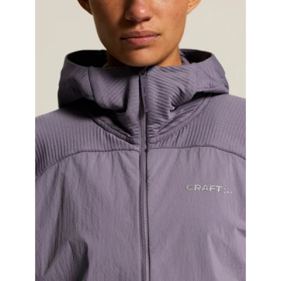 Craft SubZ Light Hood Sweater 1916558 dámská bunda - fialová (7630)
