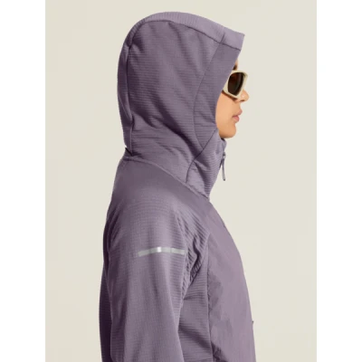 Craft SubZ Light Hood Sweater 1916558 dámská bunda - fialová (7630)