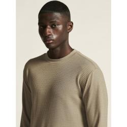 Craft Wool Waffle 1916291 pánské triko - béžová (240000)