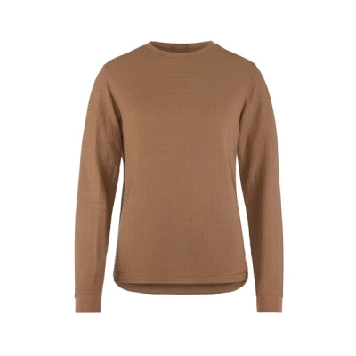 Craft Wool Waffle W 1916672 dámské triko - hnědá (251000)