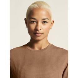 Craft Wool Waffle W 1916672 dámske tričko - hnedá (251000)